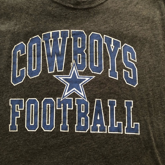Men’s Grey Dallas Cowboys NFL Football Graphic T-Shirt XXL Short Sleeve - Picture 4 of 6